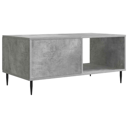 Kaffeebord Betonggrå 90 x 50 x 40 cm Konstruerat trä