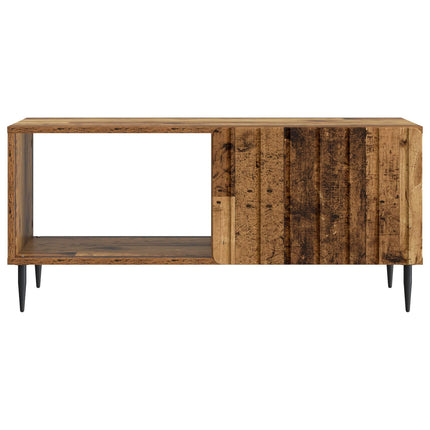 Kaffeebord Gammalt trä 90 x 50 x 40 cm Konstruerat trä