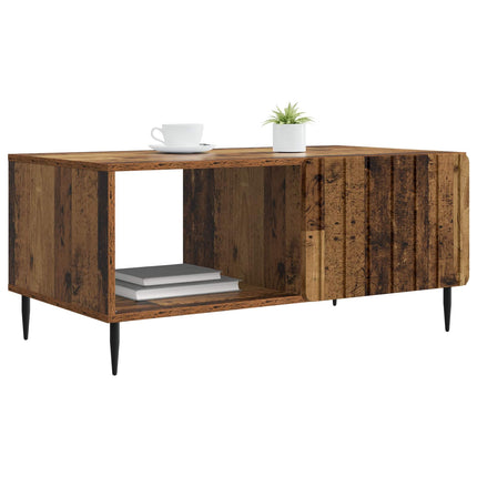 Kaffeebord Gammalt trä 90 x 50 x 40 cm Konstruerat trä
