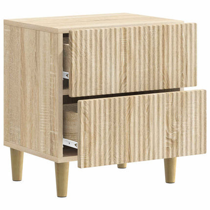 Nattduksbord Sonoma-ek 43 x 34,5 x 48 cm Konstruerat trä