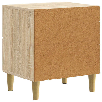 Nattduksbord Sonoma-ek 43 x 34,5 x 48 cm Konstruerat trä