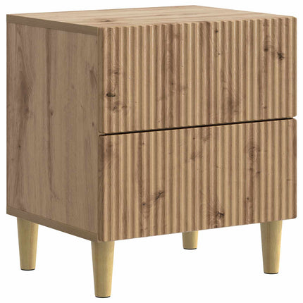 Nattduksbord Artisan-ek 43 x 34,5 x 48 cm Konstruerat trä