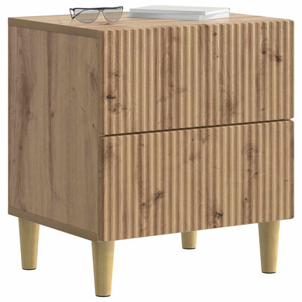 Nattduksbord Artisan-ek 43 x 34,5 x 48 cm Konstruerat trä