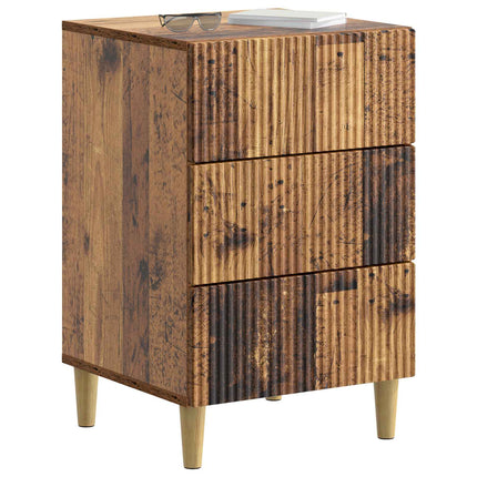 Nattduksbord Gammalt trä 43 x 41 x 66,5 cm Konstruerat trä
