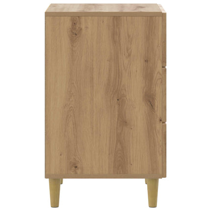 Nattduksbord Artisan-ek 43 x 41 x 66,5 cm Konstruerat trä