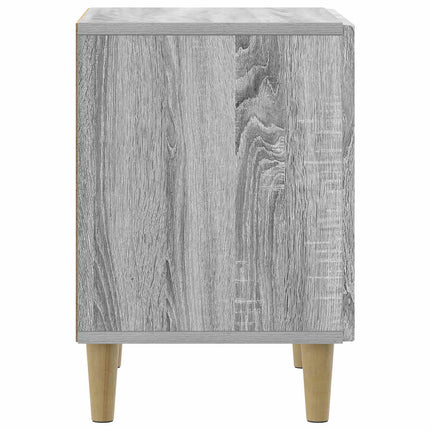 Nattduksbord 2 pcs Grå sonoma-ek 43 x 34,5 x 50 cm