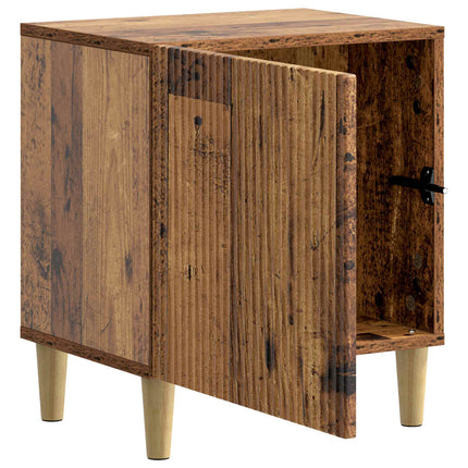 Nattduksbord Gammalt trä 43 x 34,5 x 50 cm Konstruerat trä
