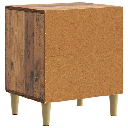 Nattduksbord Gammalt trä 43 x 34,5 x 50 cm Konstruerat trä