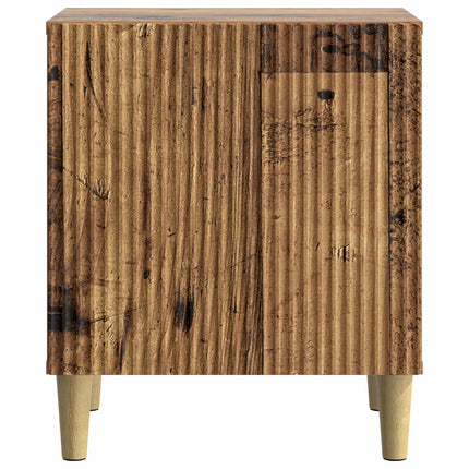 Nattduksbord Gammalt trä 43 x 34,5 x 50 cm Konstruerat trä