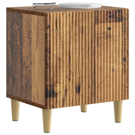 Nattduksbord Gammalt trä 43 x 34,5 x 50 cm Konstruerat trä