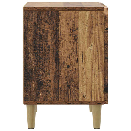 Nattduksbord Gammalt trä 43 x 34,5 x 50 cm Konstruerat trä