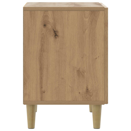 Nattduksbord Artisan-ek 43 x 34,5 x 50 cm Konstruerat trä