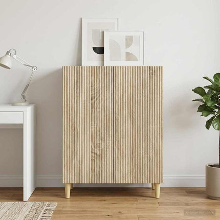 Sideboard Sonoma-ek 66 x 34,5 x 90 cm Konstruerat trä