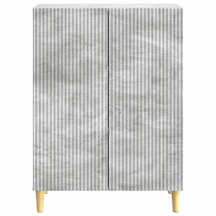 Sideboard Betonggrå 66 x 34,5 x 90 cm Konstruerat trä