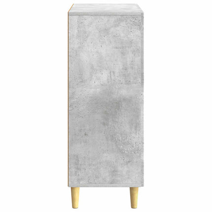 Sideboard Betonggrå 66 x 34,5 x 90 cm Konstruerat trä