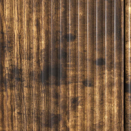 Sideboard Rökt ek 66 x 34,5 x 90 cm Konstruerat trä