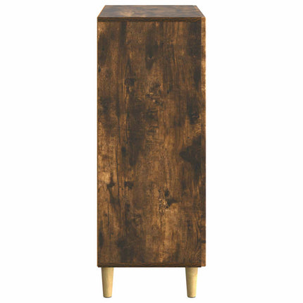 Sideboard Rökt ek 66 x 34,5 x 90 cm Konstruerat trä