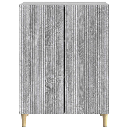 Sideboard Grå sonoma-ek 66 x 34,5 x 90 cm Konstruerat trä
