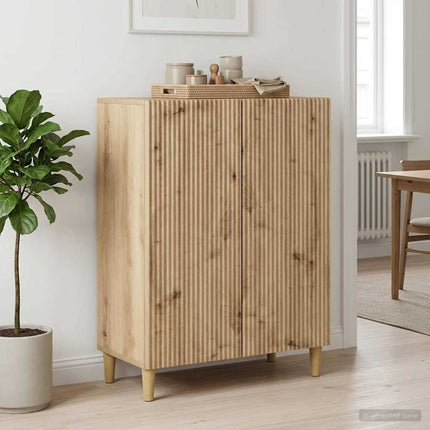 Sideboard Artisan-ek 66 x 34,5 x 90 cm Konstruerat trä