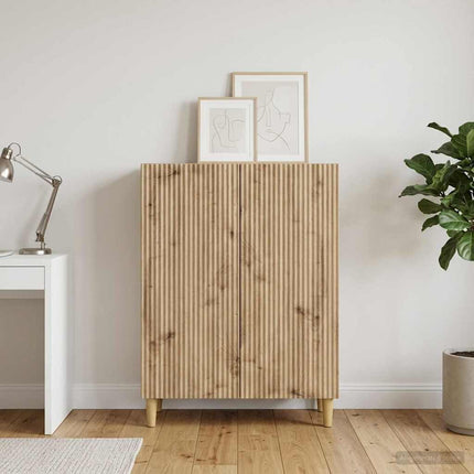 Sideboard Artisan-ek 66 x 34,5 x 90 cm Konstruerat trä