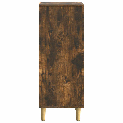 Sideboard Rökt ek 33 x 34,5 x 90 cm Konstruerat trä
