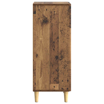 Sideboard Gammalt trä 33 x 34,5 x 90 cm Konstruerat trä