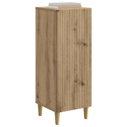 Sideboard Artisan-ek 33 x 34,5 x 90 cm Konstruerat trä