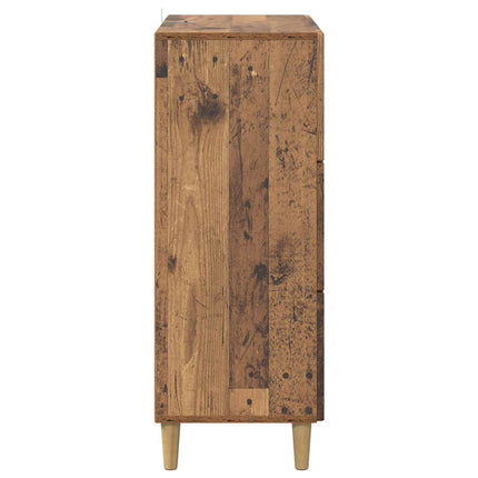 Lådans skåp Gammalt trä 66 x 34,5 x 90 cm Konstruerat trä