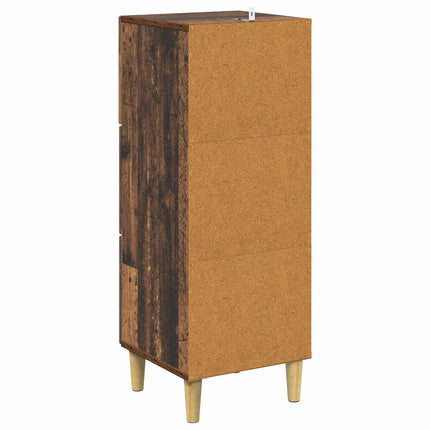 Lådans skåp Gammalt trä 33 x 34,5 x 90 cm Konstruerat trä