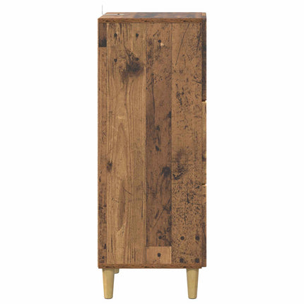 Lådans skåp Gammalt trä 33 x 34,5 x 90 cm Konstruerat trä
