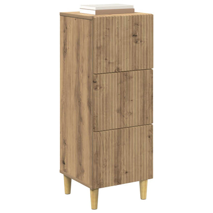 Lådans skåp 33 x 34,5 x 90 cm Konstruerat trä Artisan-ek