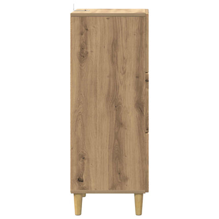 Lådans skåp 33 x 34,5 x 90 cm Konstruerat trä Artisan-ek