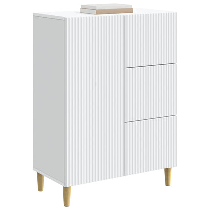 Sideboard Vit 66 x 34,5 x 90 cm Konstruerat trä