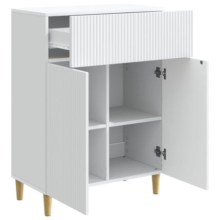 Sideboard Vit 66 x 34,5 x 90 cm Konstruerat trä