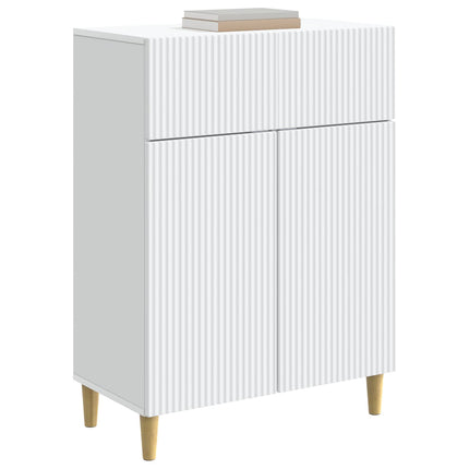 Sideboard Vit 66 x 34,5 x 90 cm Konstruerat trä
