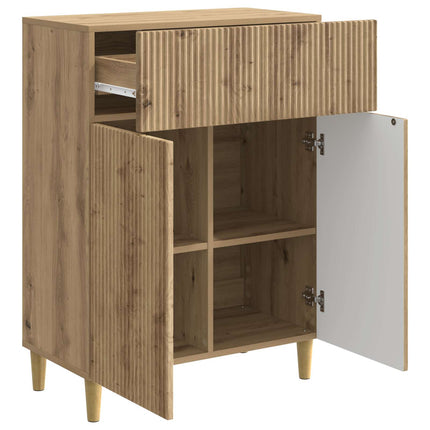 Sideboard Artisan-ek 66 x 34,5 x 90 cm Konstruerat trä