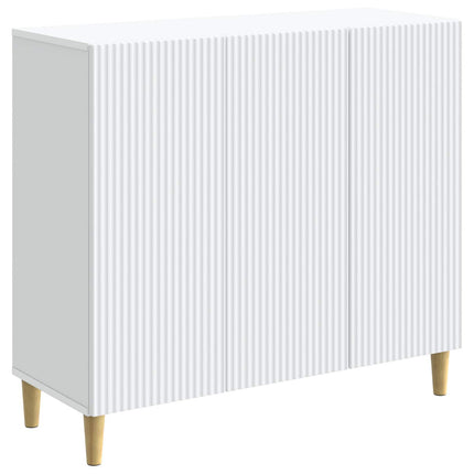Sideboard Vit 89 x 34,5 x 80 cm Konstruerat trä