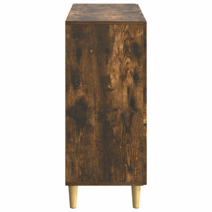 Sideboard Rökt ek 89 x 34,5 x 80 cm Konstruerat trä