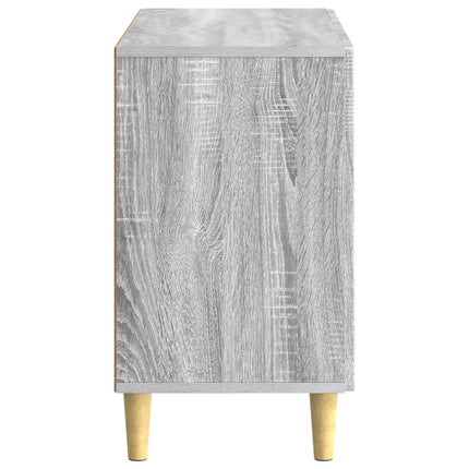 Sideboard Grå sonoma-ek 89 x 34,5 x 60 cm Konstruerat trä