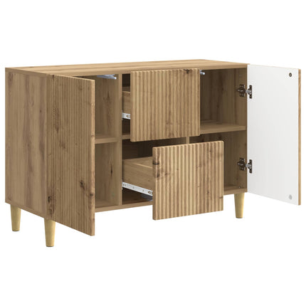 Sideboard Artisan-ek 89 x 34,5 x 60 cm Konstruerat trä