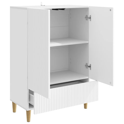Sideboard Vit 66 x 34,5 x 95 cm Konstruerat trä
