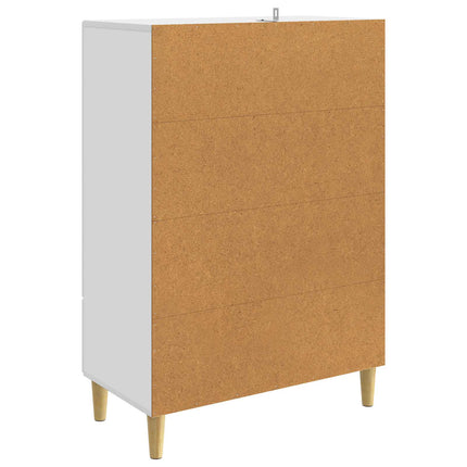 Sideboard Vit 66 x 34,5 x 95 cm Konstruerat trä