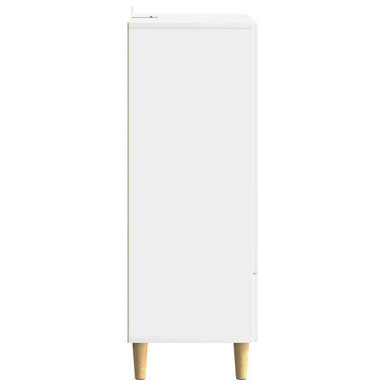 Sideboard Vit 66 x 34,5 x 95 cm Konstruerat trä
