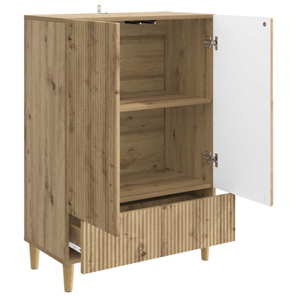 Sideboard Artisan-ek 66 x 34,5 x 95 cm Konstruerat trä
