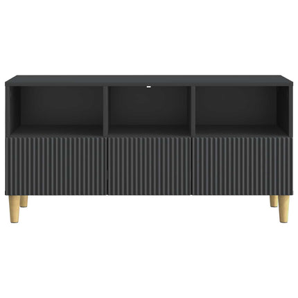 TV-skåp med låda Svart 102 x 34,5 x 50 cm Konstruerat trä
