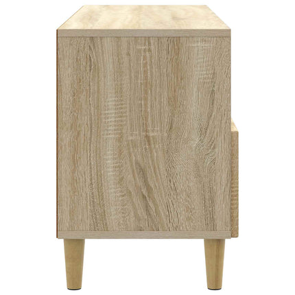TV-skåp med låda Sonoma-ek 102 x 34,5 x 50 cm Konstruerat trä