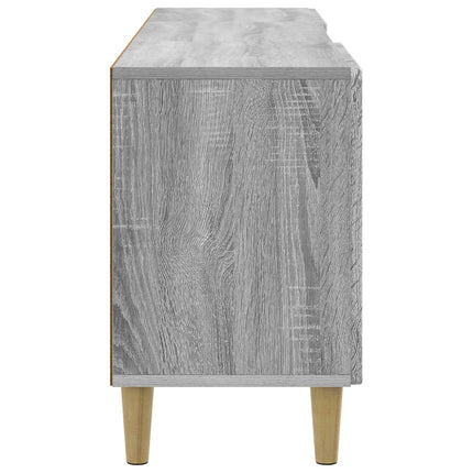 TV-skåp Grå sonoma-ek 150 x 31 x 50 cm Konstruerat trä