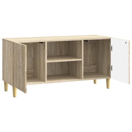 TV-skåp Sonoma-ek 102 x 34,5 x 50 cm Konstruerat trä