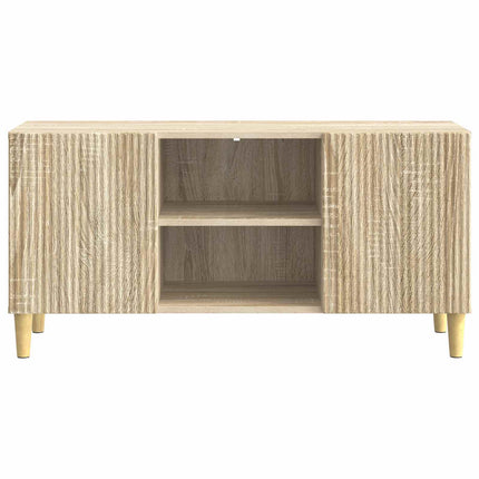 TV-skåp Sonoma-ek 102 x 34,5 x 50 cm Konstruerat trä
