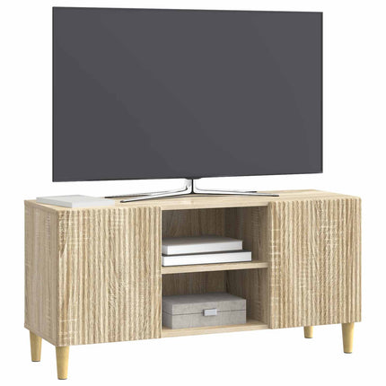TV-skåp Sonoma-ek 102 x 34,5 x 50 cm Konstruerat trä